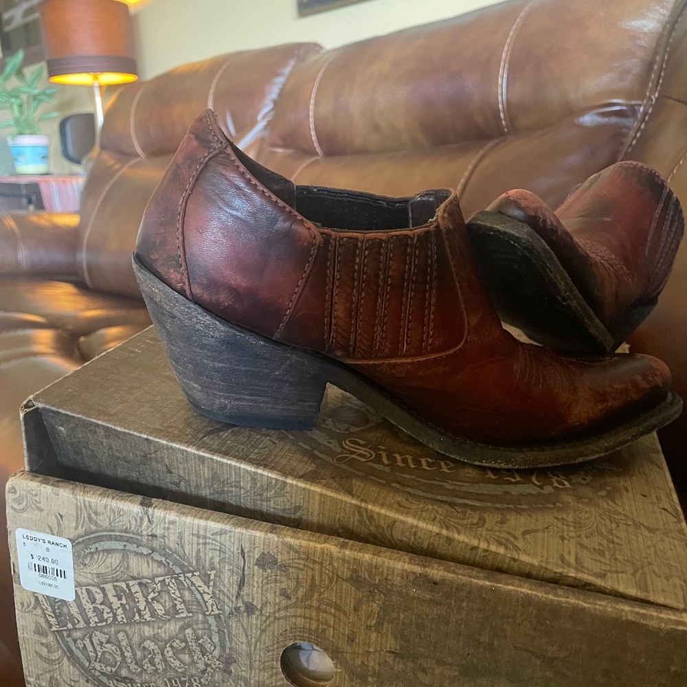 Liberty Black Short boots